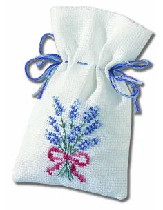 Petit ouvrage à broder : 9x14 cm, SACHET SENTEUR "LAVANDE" 9X14 | Zéph