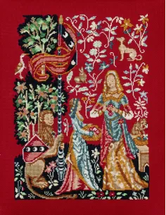 Petit ouvrage à broder : 35x45 cm, L'ODORAT | Zéphyr Tissus