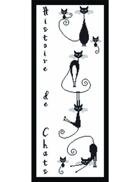 Tableau à broder : 25x50 cm, ANCIEN MRMK1968.4697A - TABLEAU HISTOIRE 
