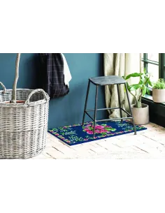 Canevas : 50x100 cm, JEU DE FLEUR TOILE SEULE 50 X 100 | Zéphyr Tissus