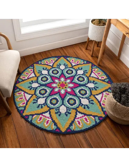 Canevas : Mandala TS | Zéphyr Tissus