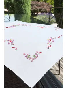 Linge de table à broder : 80x80 cm, SURNAPPE TS 80x80 | Zéphyr Tissus