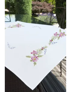 Linge de table à broder : 80x80 cm, SURNAPPE TS 80x80 | Zéphyr Tissus
