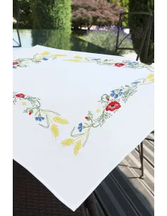 Linge de table à broder : 80x80 cm, SURNAPPE TS 80x80 | Zéphyr Tissus