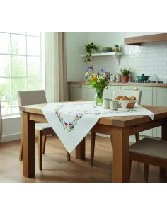 Linge de table à broder : 80x80 cm, SURNAPPE TS 80X80 ELISA | Zéphyr T 2