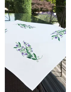 Linge de table à broder : 80x80 cm, SURNAPPE TS 80x80 | Zéphyr Tissus