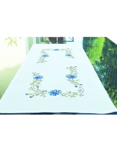 Linge de table à broder : 40x100 cm, CHEMIN TABLE TS 40X100 | Zéphyr T