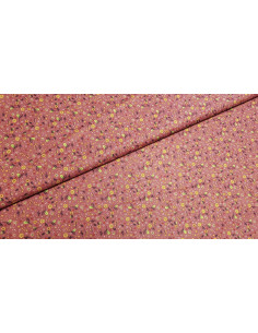 Popeline coton fleurs