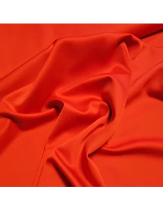 Tissu, Microfibre Micro Satin, Rouge Écarlate, Laize 146 cm, 100% Polyester 190g/ml 2