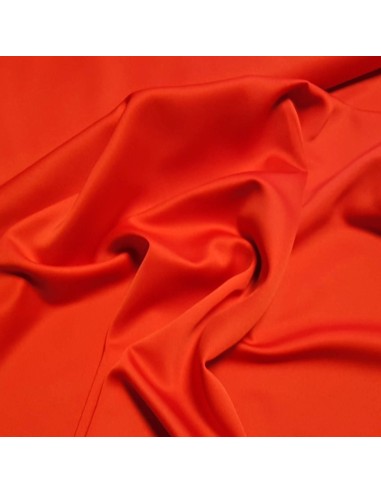 Tissu, Microfibre Micro Satin, Rouge Écarlate, Laize 146 cm, 100% Polyester 190g/ml