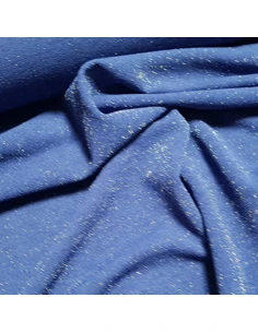Tissu, Jersey Pailleté, Violet Scintillant, Laize 150 cm, Polyester Stretch Pailleté 2
