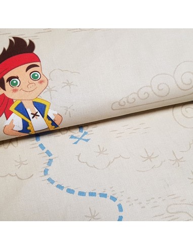 Tissu, Popeline de Coton Imprimée, Multicolore, Laize 140 cm, 100% Coton