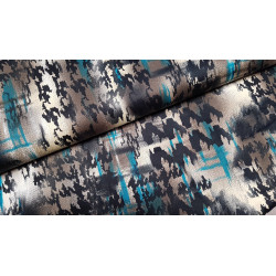 Coton stretch camouflage