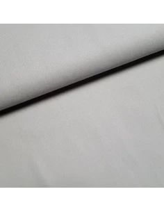 Tissu, Coton Gratté (Pilou) Uni, Gris, Laize 142 cm, 100% Coton 234g/m²