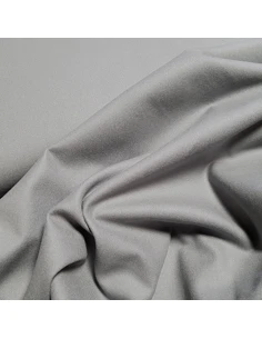 Tissu, Coton Gratté (Pilou) Uni, Gris, Laize 142 cm, 100% Coton 234g/m² 2