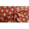 Coton flanelle panda