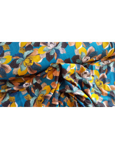 Jersey viscose fleuri 2