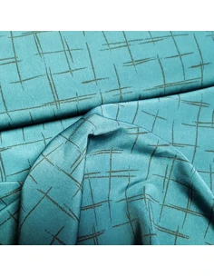 Tissu, Microfibre Toucher Peau de Pêche, Vert Canard, Laize 144 cm, 100% Polyester 2