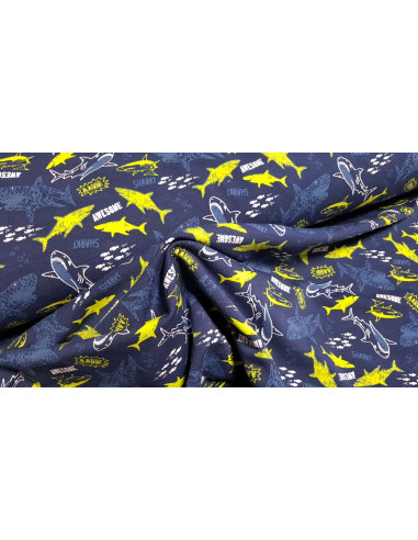 Jersey coton requins