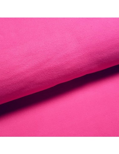 Tissu, Polaire Uni, Rose Fushia, Laize 150 cm, 100% Polyester