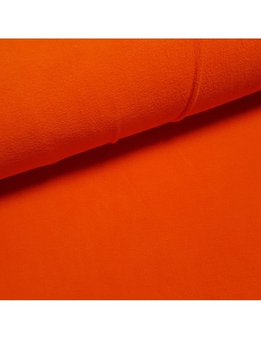 Tissu, Polaire Uni, Rouge Écarlate, Laize 150 cm, 100% Polyester 250g/m²