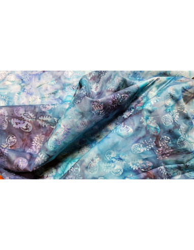 Tissu batik coton ananas
