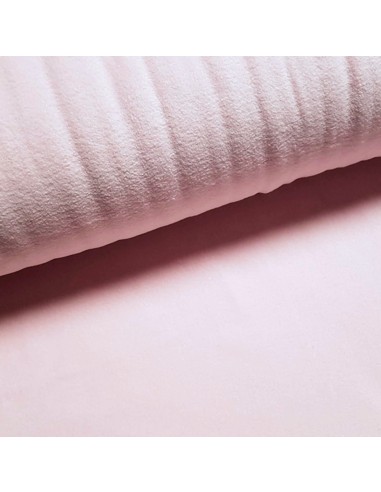 Tissu, Polaire Uni, Rose Clair, Laize 150 cm, 100% Polyester 250g/m²