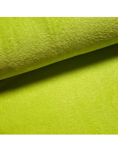 Tissu, Polaire Doudou Uni, Vert Sapin, Laize 155 cm, 100% Polyester 270g/ml
