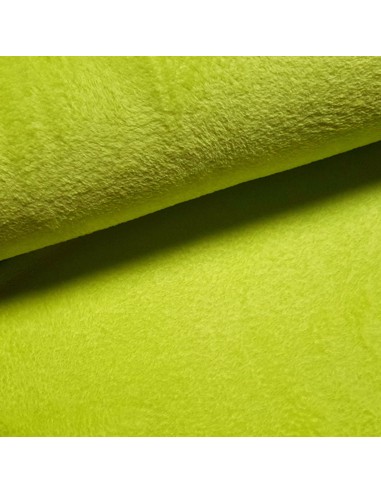 Tissu, Polaire Doudou Uni, Vert Sapin, Laize 155 cm, 100% Polyester 270g/ml