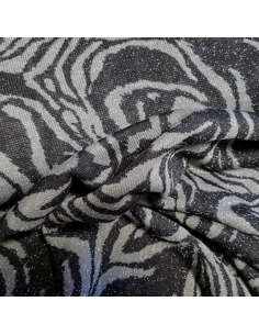 Tissu, Jersey Brillant, Scintillant, Laize 150 cm, Coton Lurex Spandex 2