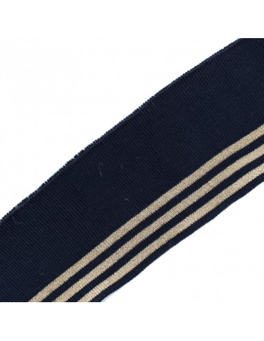 Bord Côte doré bleu marine