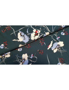 Viscose fleuri