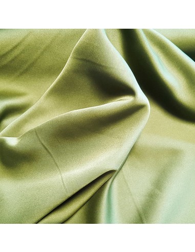 Tissu, Microfibre Micro Satin, Kaki, Laize 146 cm, 100% Polyester