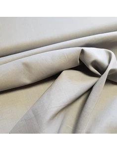 Tissu, Voile de Coton Uni, Gris, Laize 140 cm, 100% Coton 98g/m² 2