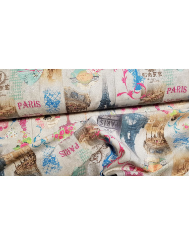 Cretonne coton Paris