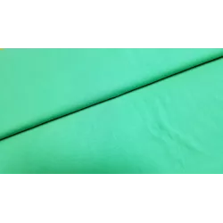 Jersey coton uni BIO vert moyen