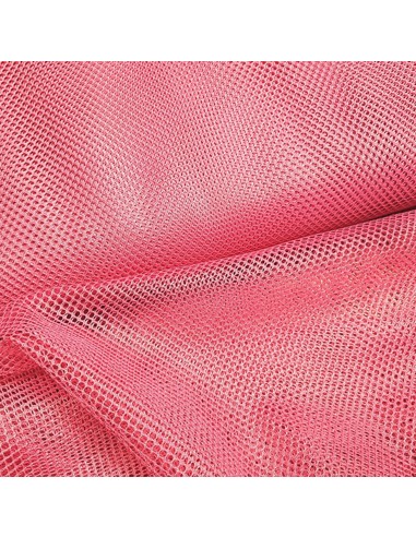 Tissu, Filet Mesh Uni, Fuchsia Intense, Laize 150 cm, Polyester 72g/ml