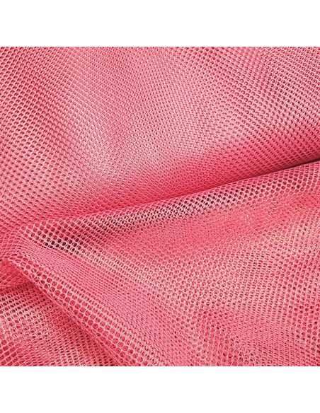 Tissu, Filet Mesh Uni, Fuchsia Intense, Laize 150 cm, Polyester 72g/ml