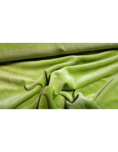 Velours nicky vert pomme 2