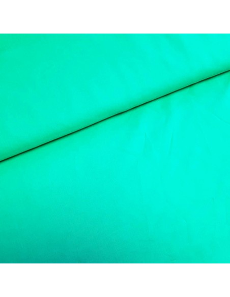 Tissu, Viscose Unie, Vert Émeraude, Laize 150 cm, 100% Viscose