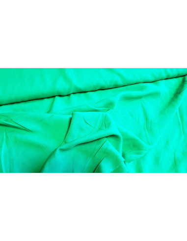 Viscose unie vert emeraude