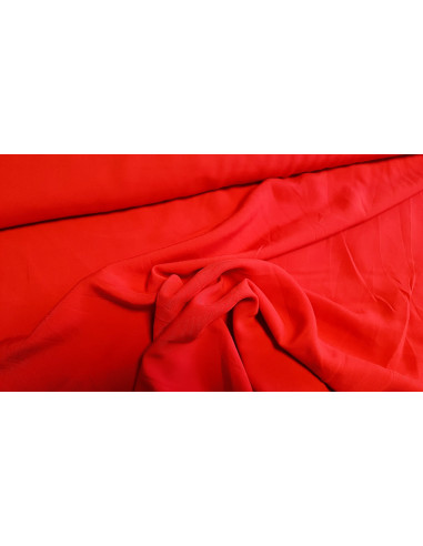 Viscose unie rouge