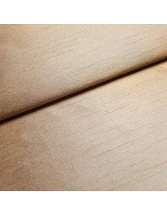 Tissu, Taffetas Imitation Doupion, Marron, Laize 150 cm, 100% Polyester