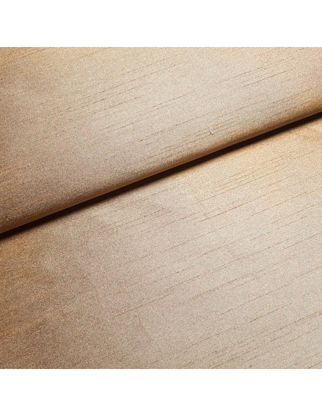 Tissu, Taffetas Imitation Doupion, Marron, Laize 150 cm, 100% Polyester