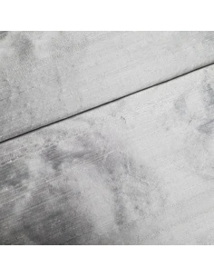 Tissu, Doupion de Soie Irisé, Argenté, Laize 135 cm, 100% Soie