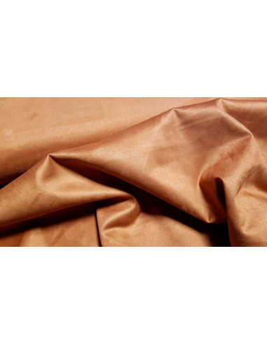 Suédine scuba, terracota