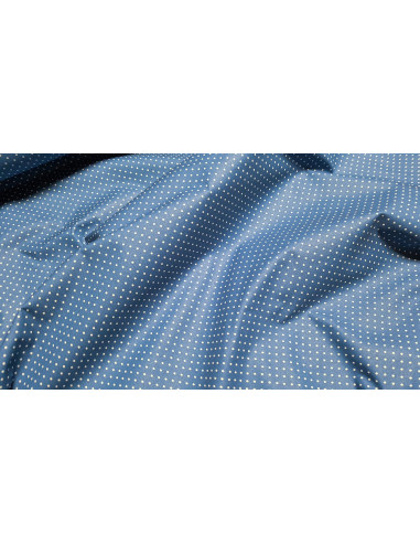 Enduit coton à pois