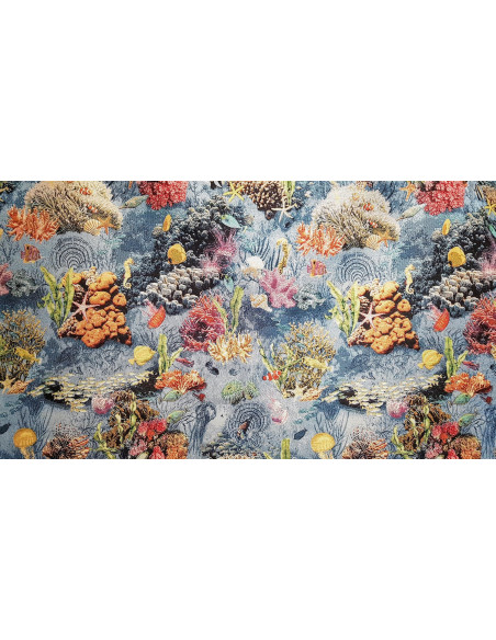 Jacquard gobelin océan