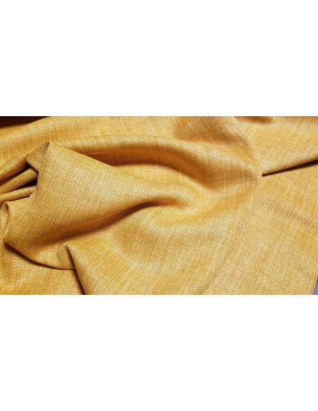 Flammé Panama jaune moutarde