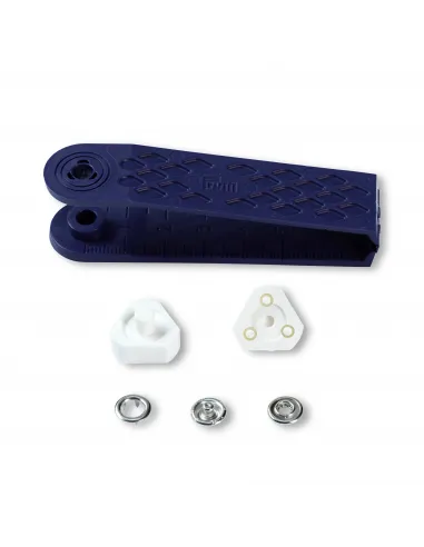 Bouton pression « Jersey » Prym 8 mm argent | Zephyr Tissus
